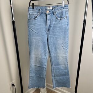 Wiliam Rast High Rise Flare Cropped Jeans Size 29